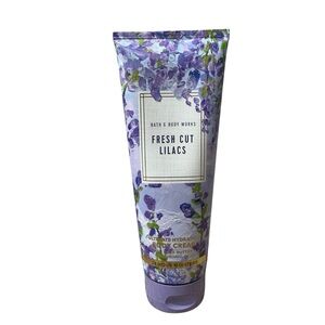 BATH & BODY WORKS FRESH CUT LILACS BODY CREAM 8 OZ  NEW BBW 24 Hour Moisturizer